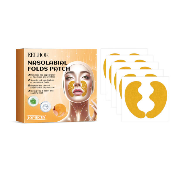 EELHOE Nasolabial Folds Patch, Fade Fine Lines Law Lines Lifting And Tightening Facial Skin Moisturizing And Hydrating - Image 3