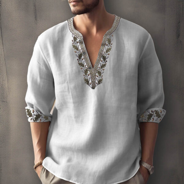 European And American 3D Digital Thermal Transfer Short Sleeve Shirt - Image 5