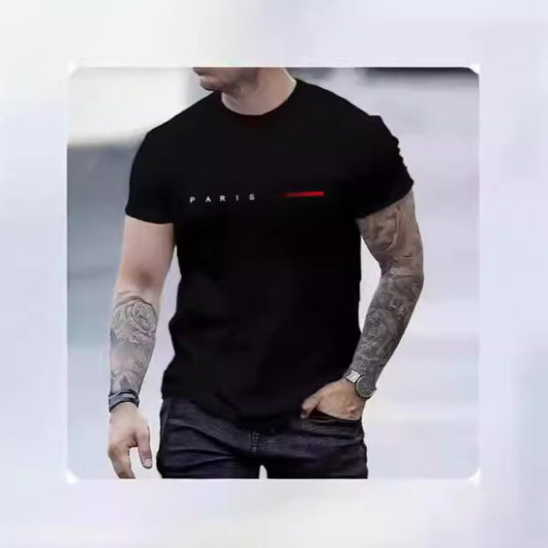 3d Printed Top Slim Fit Men - Image 9