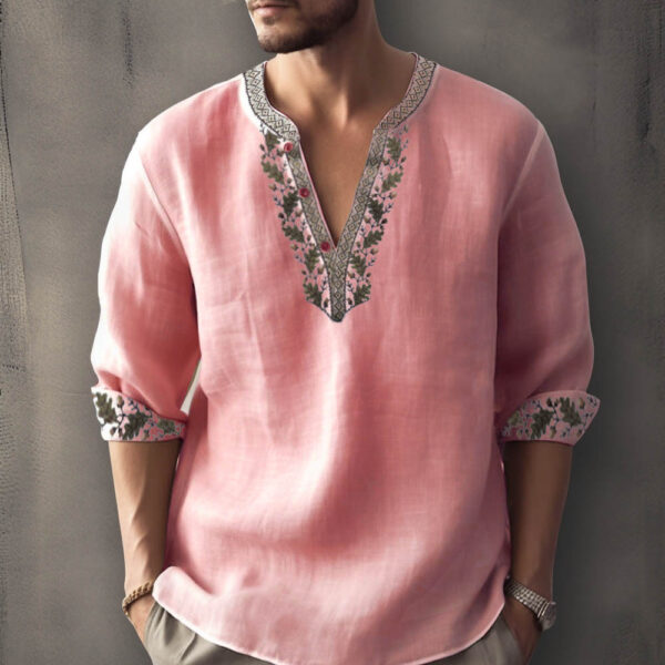 European And American 3D Digital Thermal Transfer Short Sleeve Shirt - Image 10
